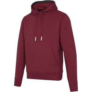 Elevate Arora uniszex kapucnis pul�ver, Deep Burgundy