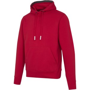 Elevate Arora uniszex kapucnis pul�ver, Red