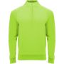 Epiro hossz ujj negyed cipzros gyerekpulver, fluor green