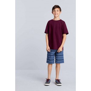Gildan Heavy gyerekpl, Graphite Heather (T-shirt, pl, 90-100% pamut)
