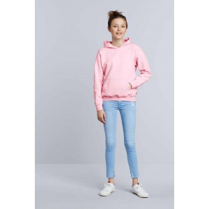 Gildan Heavy kapucnis gyerekpul�ver, Graphite Heather