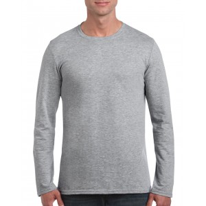 Gildan SoftStyle frfi hosszujj pl, RS Sport Grey (hosszujj pl)