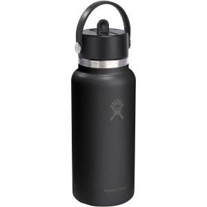 Hydro Flask Wide Mouth sz�v�sz�las kulacs, 946 ml, fekete