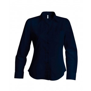 Kariban Hosszujj puplin blz, Navy (ing, blz)