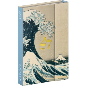 M�gnessel z�r�d� agenda Katsushika Hokusai 2027, 11 x 16 cm