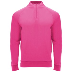 Roly Epiro hossz� ujj� negyed cipz�ros uniszex pul�ver, Pink Fluor