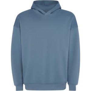 Roly Otto oversized uniszex kapucnis pul�ver, Storm blue