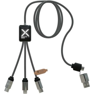 SCX.design C33 Type-C 60W-os t�lt�k�bel, fekete