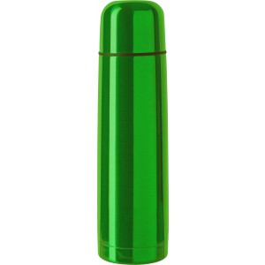 500 ml-es duplafalú acél termosz, zöld (termosz)