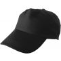Twill baseballsapka, fekete