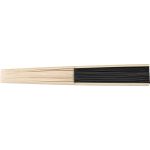 Bambusz kzi legyez, fekete (1041502-01)